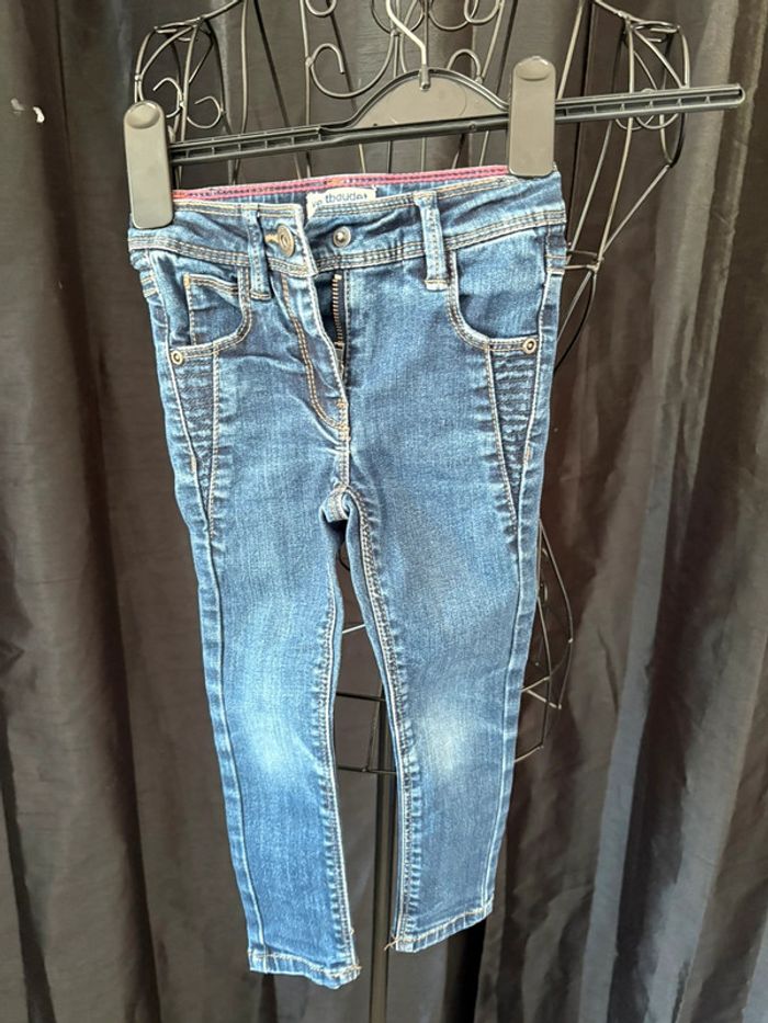 Jean Slim Vertbaudet – Neuf Sans Étiquette – Taille 3 Ans (94 cm)