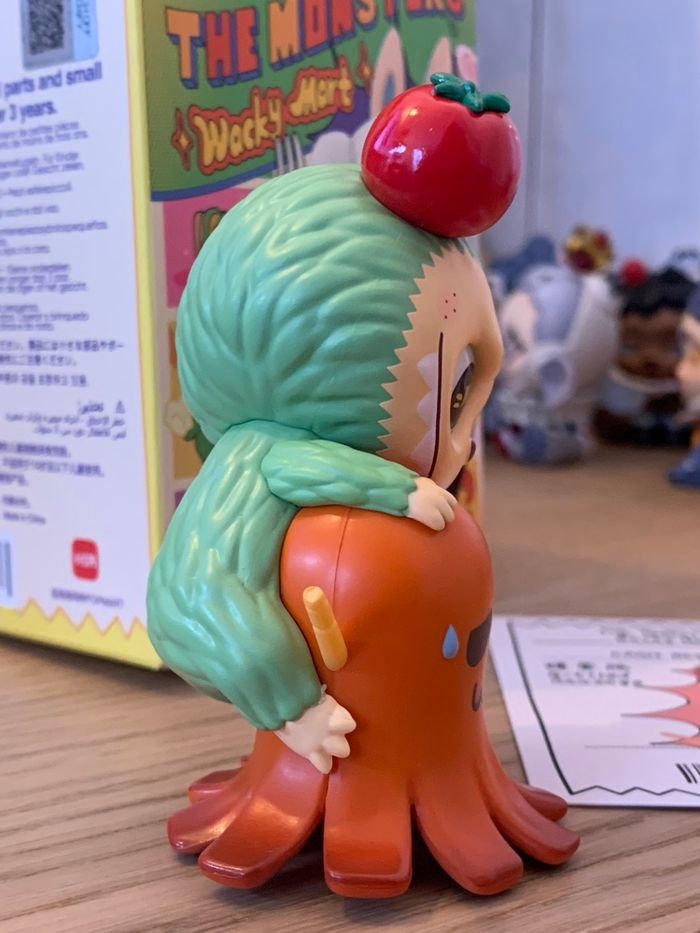 🌭 Pop Mart Labubu – Wacky Mart Series : Grilled Sausage (avec boîte + carte) - photo numéro 4