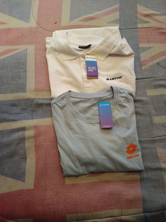 Lot de deux t-shirts loto - photo numéro 3
