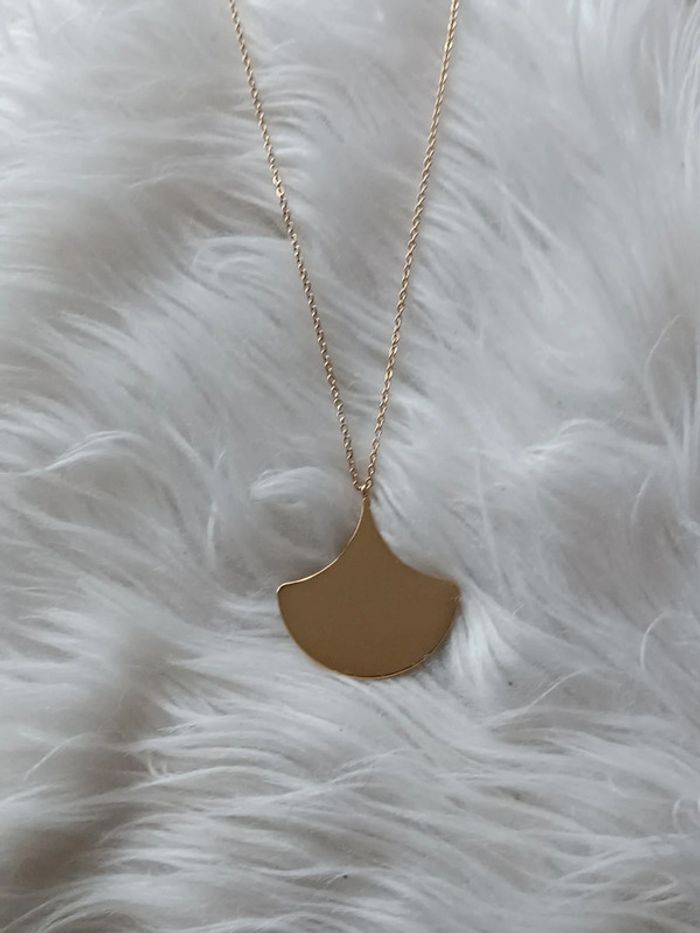 Collier doré en acier inoxydable Ikita Neuf - photo numéro 2