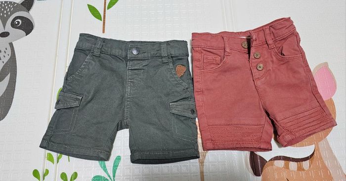 Lot 2 shorts 6 mois