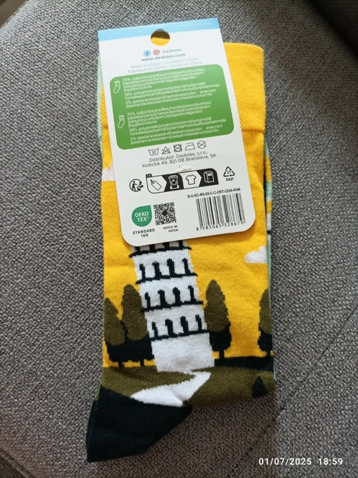 Chaussettes Italy Dedoles 43/46 - photo numéro 2