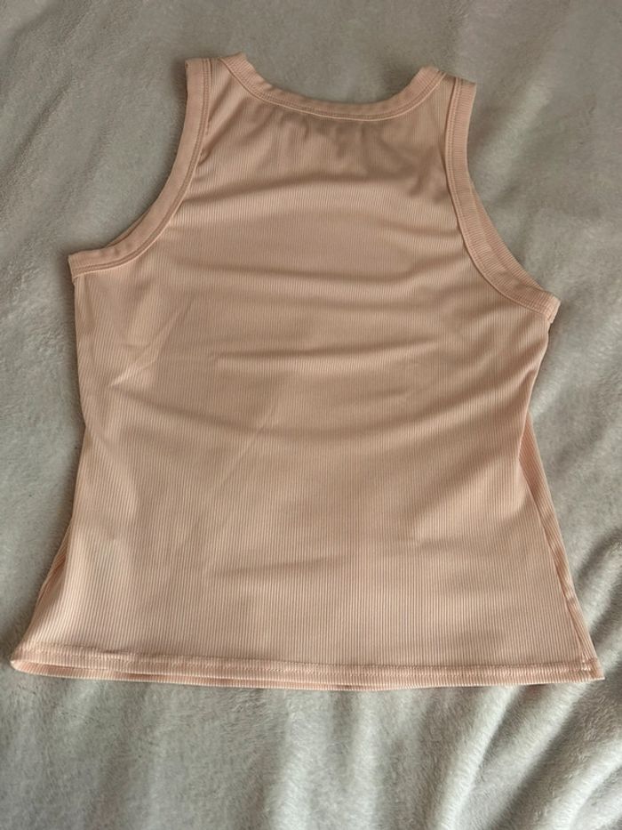 Débardeur femme couleur abricot