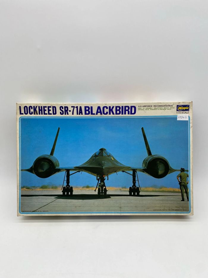 Maquette Hasegawa BlackBird Lockheed Sr-71A