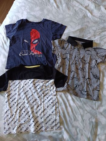Lot de 3 tee shirt garçon
