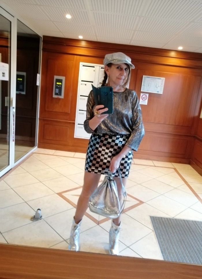 Jupe de fête sequin FBSister - photo numéro 8