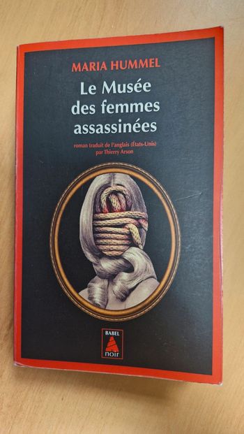 Livre  Le musée des femmes assassinées
