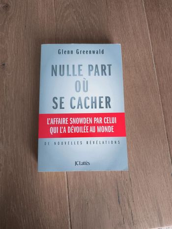 Livre nulle part où se cacher - Glenn Greenwald