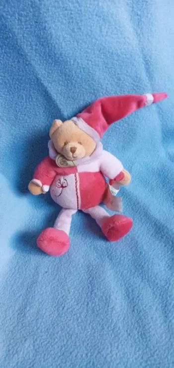 Doudou peluche ourson Baby nat'