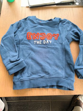 Sweat pull léger enjoy Kiabi