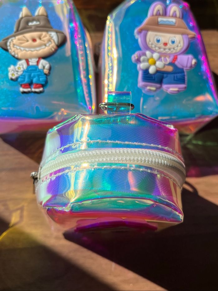 Lot de 3 petits sacs Labubu - photo numéro 2