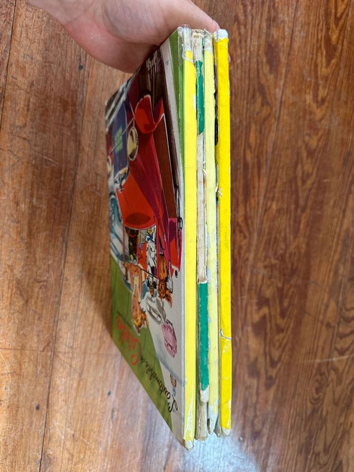 Lot de 4 livres Caroline état satisfaisant bd albums anciens vintage Pierre Probst - photo numéro 6