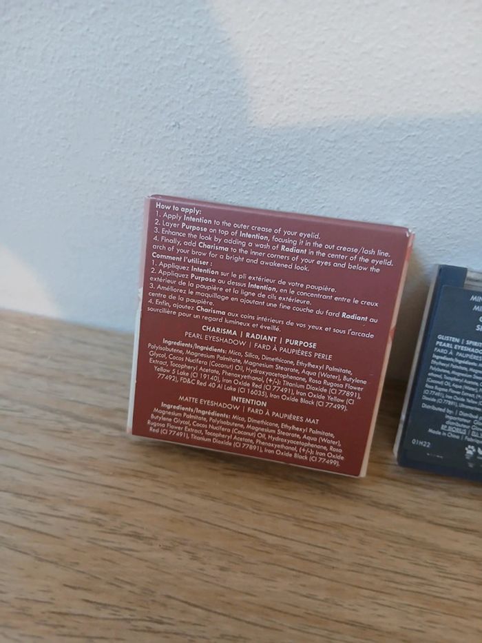 2 mini palettes de fards à paupières Chella - photo numéro 4