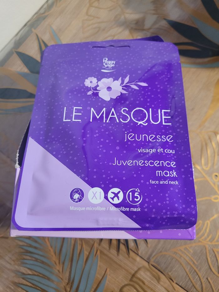 8 masques tissus jeunesse Peggy Sage