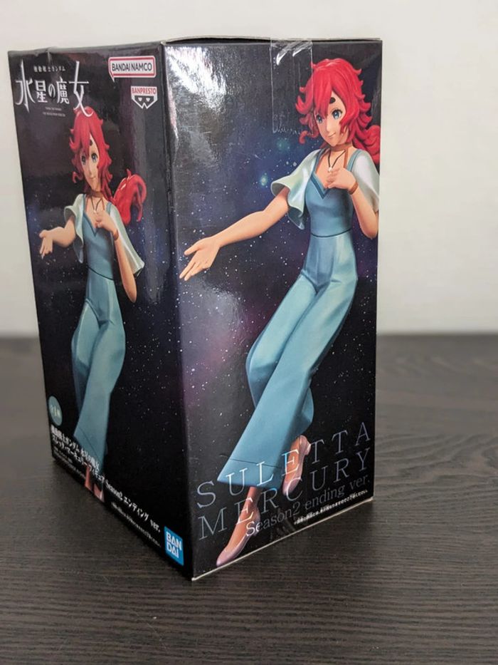 Figurine Mobile Suit Gundam - Suletta Mercury - Banpresto - photo numéro 4