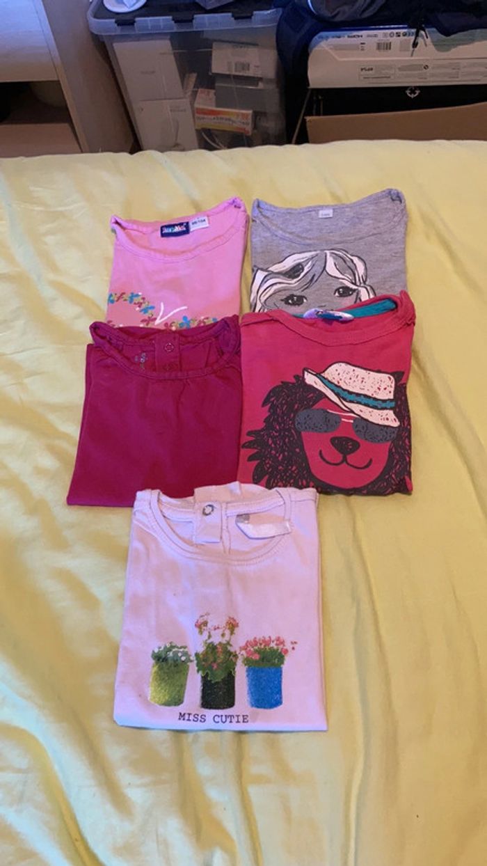 Lot 5s shorts manches courtes