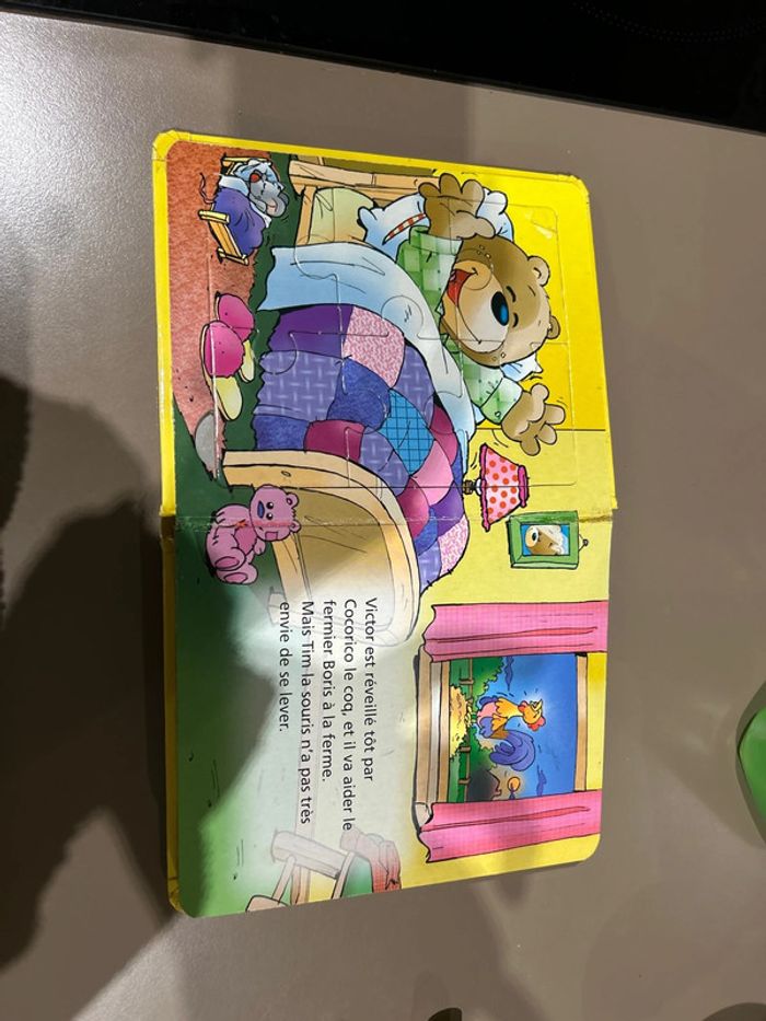 Livre puzzle Victor à la ferme - photo numéro 2