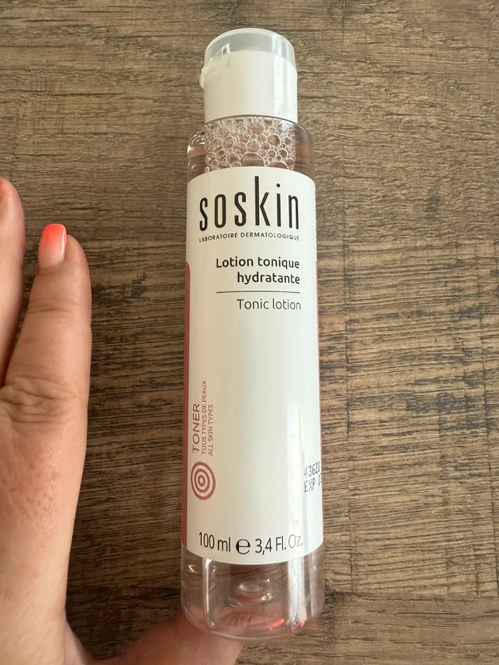 Soskin lotion tonique hydratante