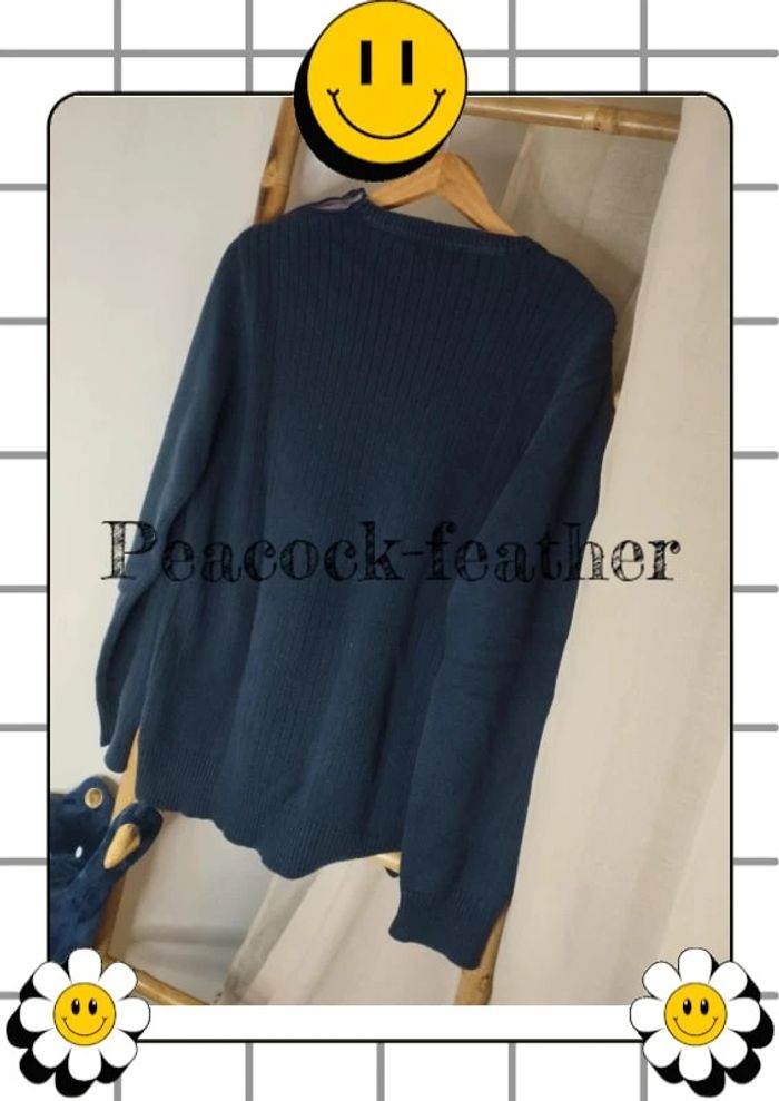 Pull bleu xxl/44 owk homme - photo numéro 2
