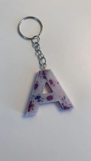 Porte clés lettre A