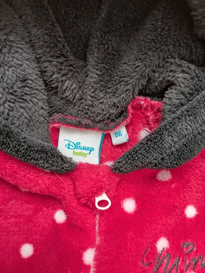 Combinaison sur pyjama Minnie fille 2 ans - photo numéro 4