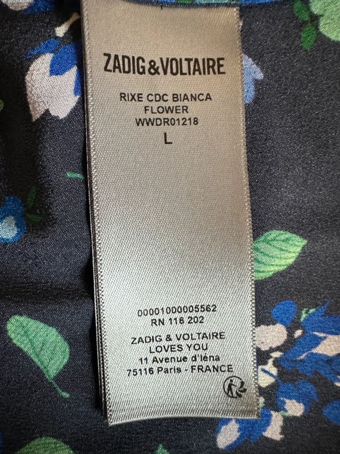 Robe soie Zadig et Voltaire T:L (40) - photo numéro 10