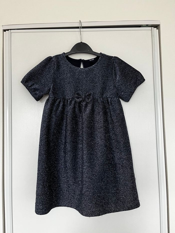Lot de 3 robes taille 3 ans bleues marines - photo numéro 3