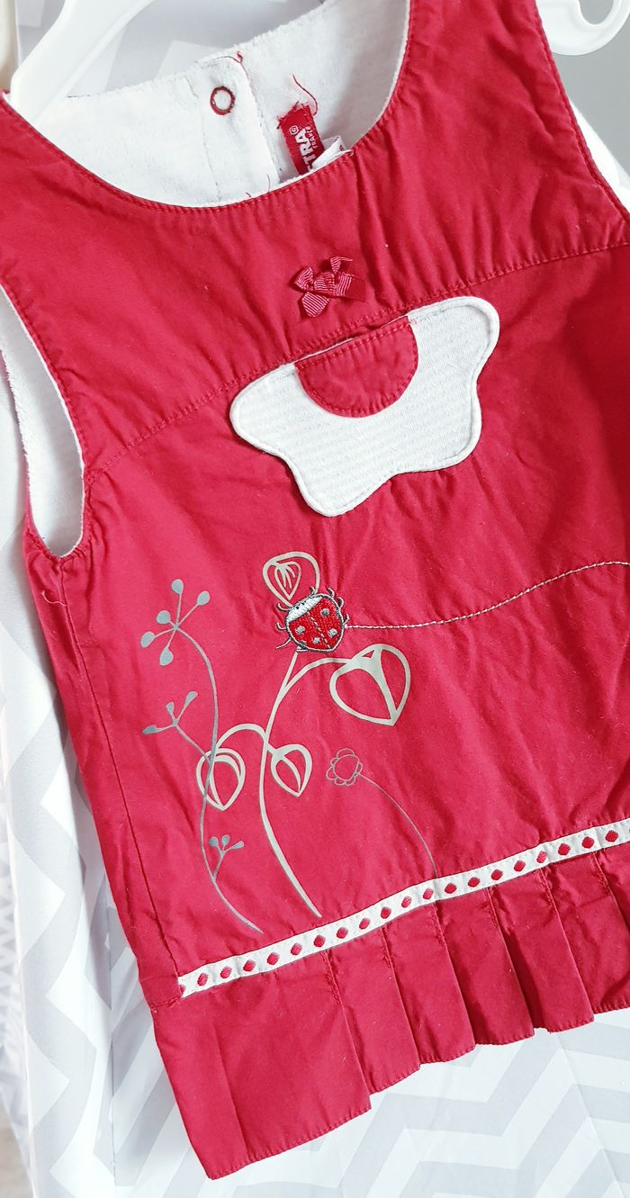 🐞 Robe hiver en molleton - Orchestra - 12 mois 🐞 - photo numéro 2