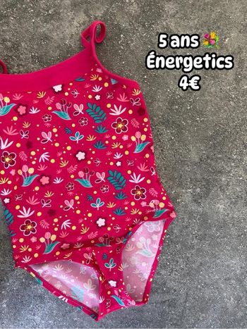 Maillot de bain 💐 5 ans 💐 Energetics