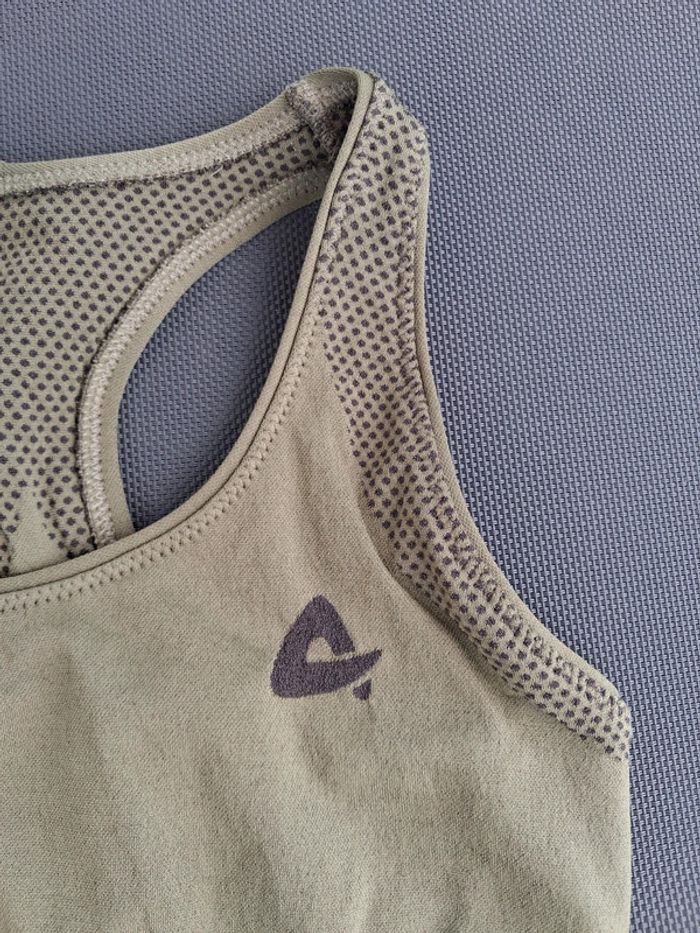 Brassière de sport kaki taille M - photo numéro 3