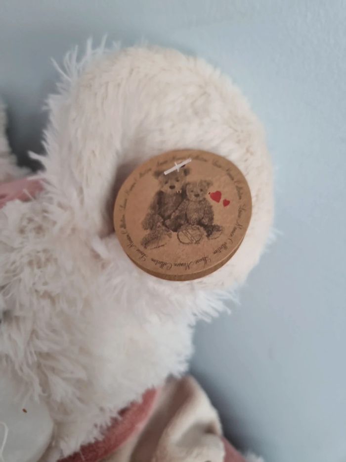 Peluche souris 35 cm Louise mansen neuve - photo numéro 3