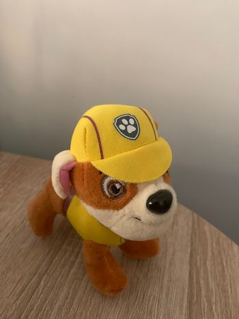 Peluche porte-clefs Ruben pat patrouille 