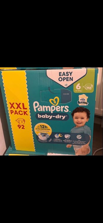 Pampers XXL taille 6