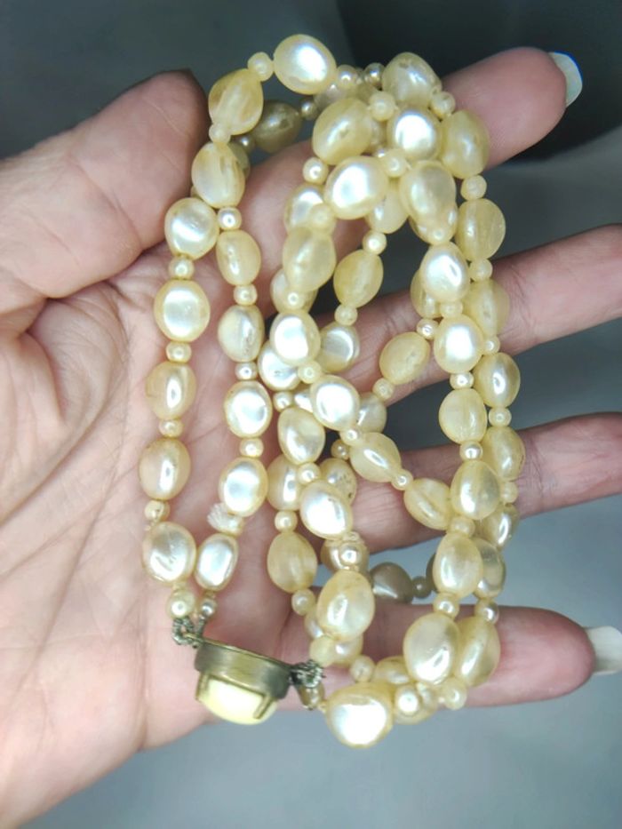 Collier vintage perles - photo numéro 6