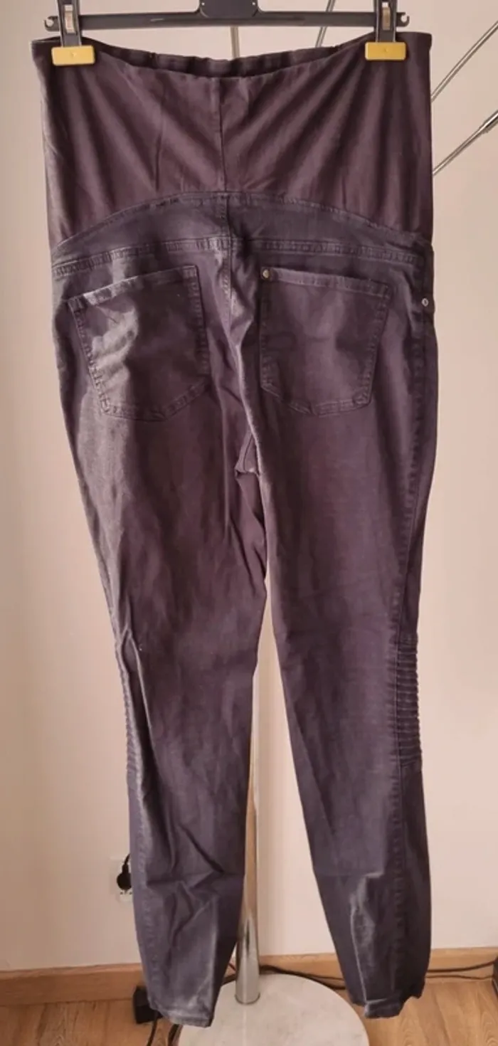 Pantalon jean maternité grossesse L - photo numéro 2