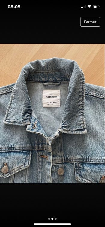 Veste jean