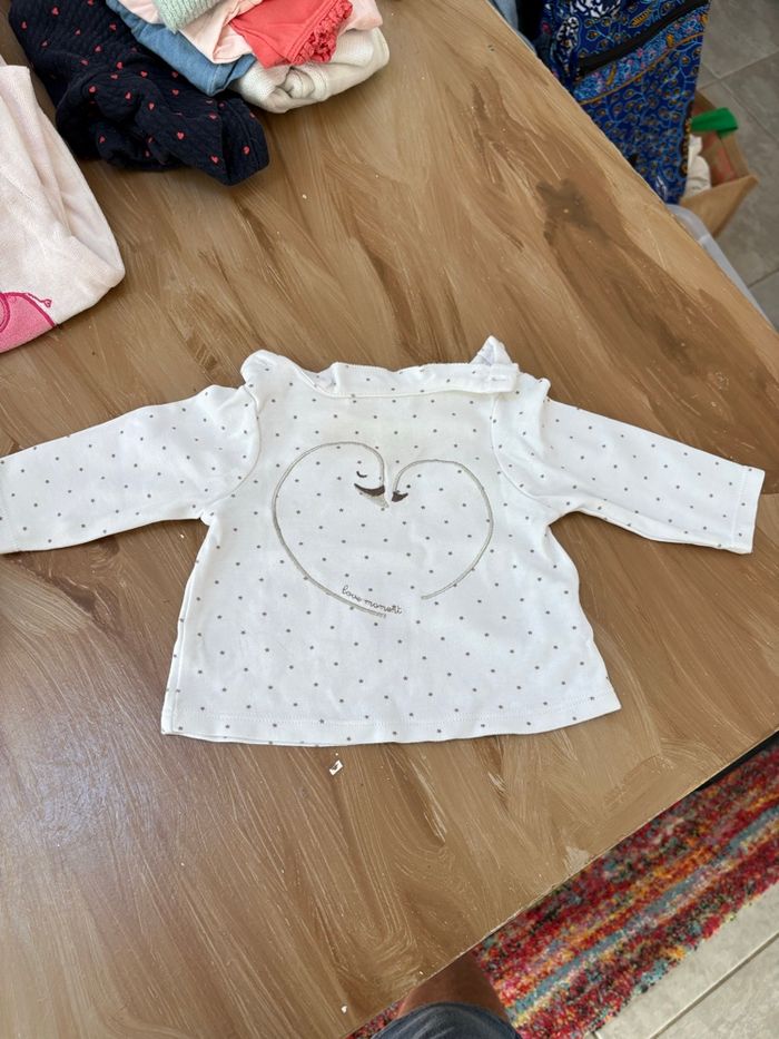 Lot 3 maillots manches longues 3 mois - photo numéro 2