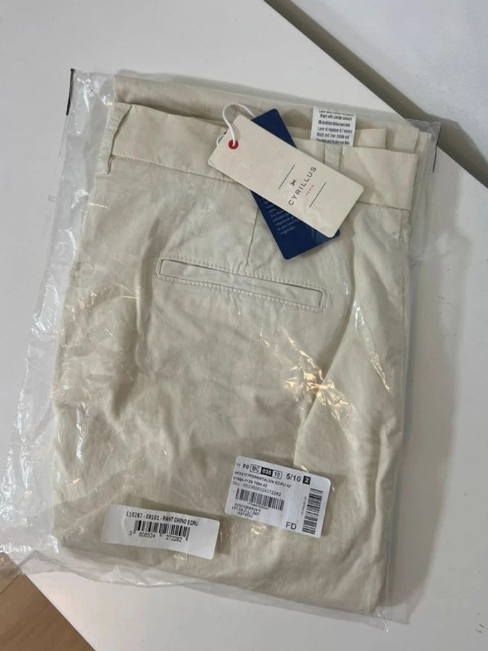 Chino crème Cyrillus - photo numéro 2