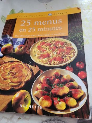 25 menus en 25 mn