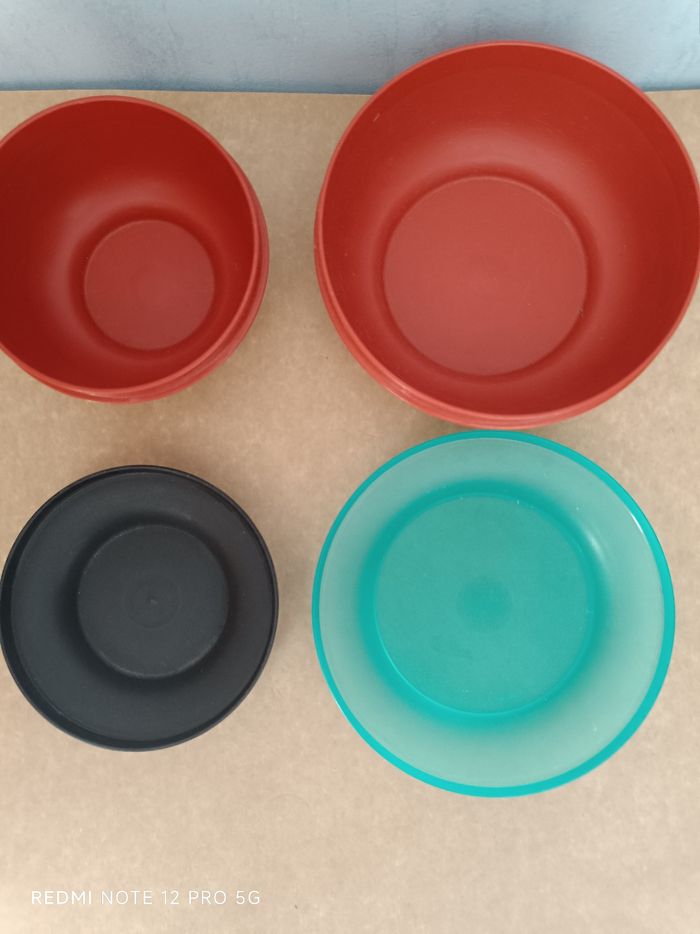 Bols vintage Tupperware ( 400 + 650 ml) - photo numéro 5