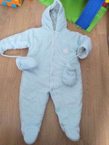 Combinaison bleu 6 mois