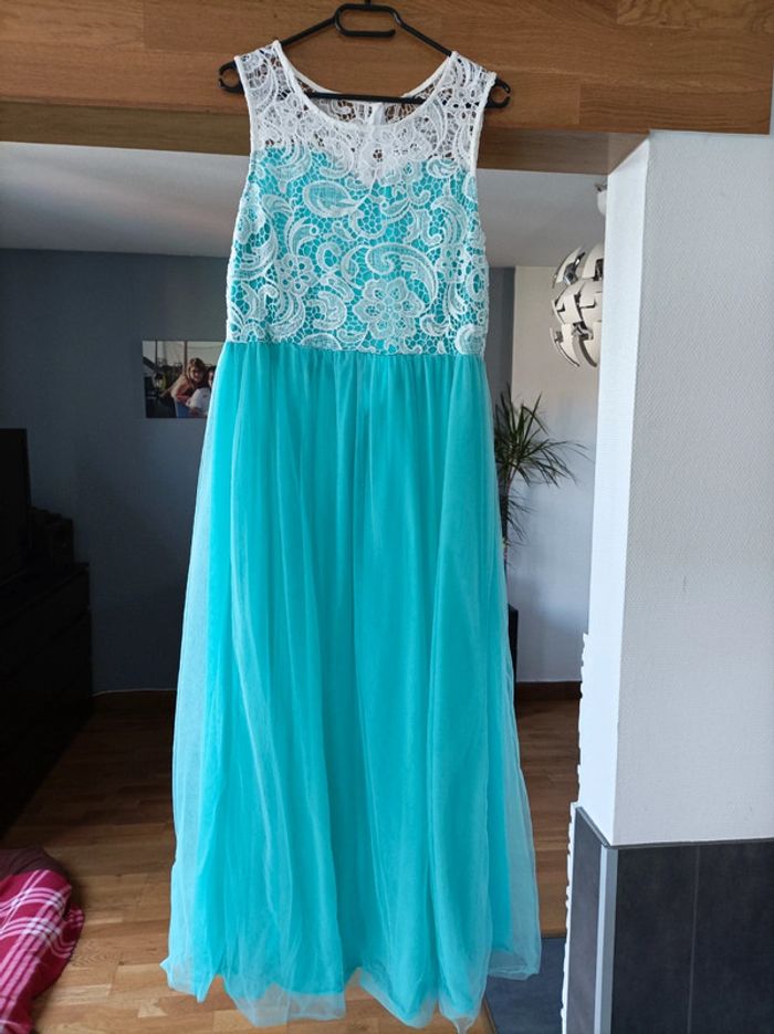 Robe tulle/dentelle