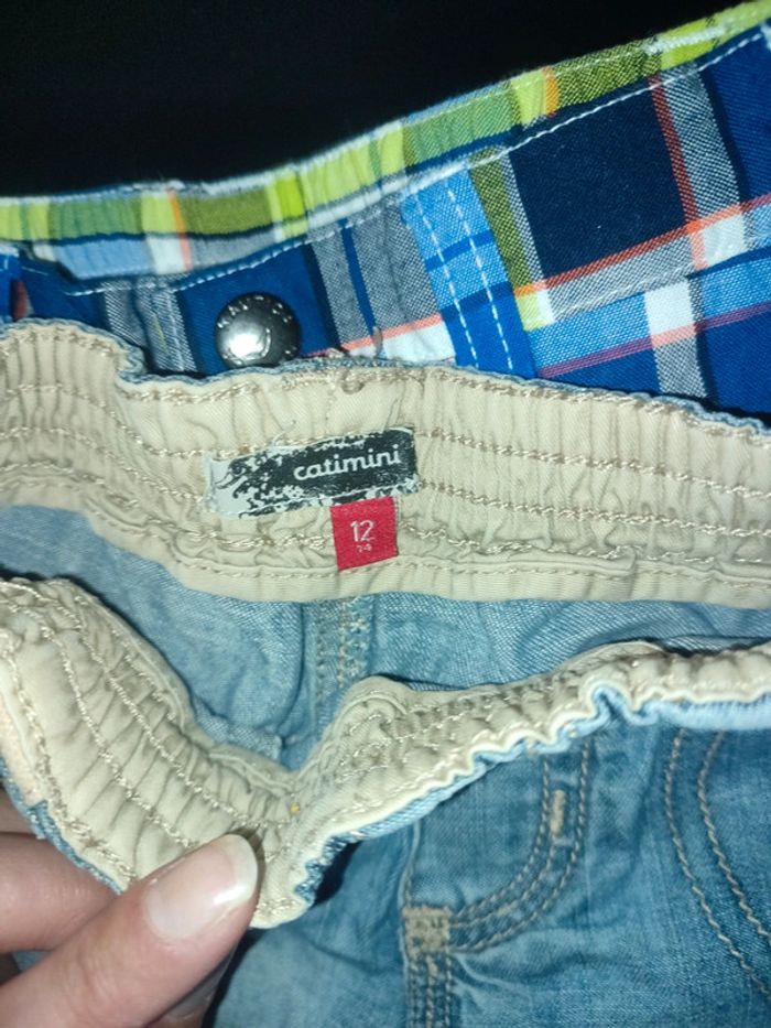 Lot short + 1 maillot de bain 12 mois - photo numéro 8