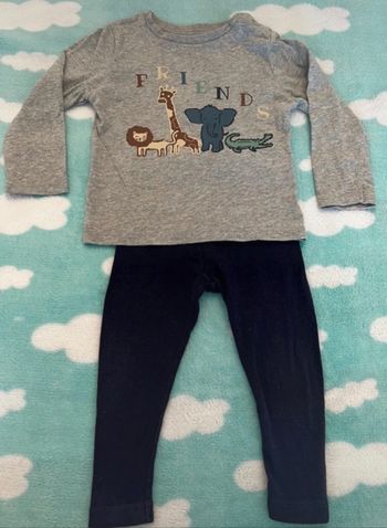 Ensemble bébé 100% coton bio Lupilu 6-12mois