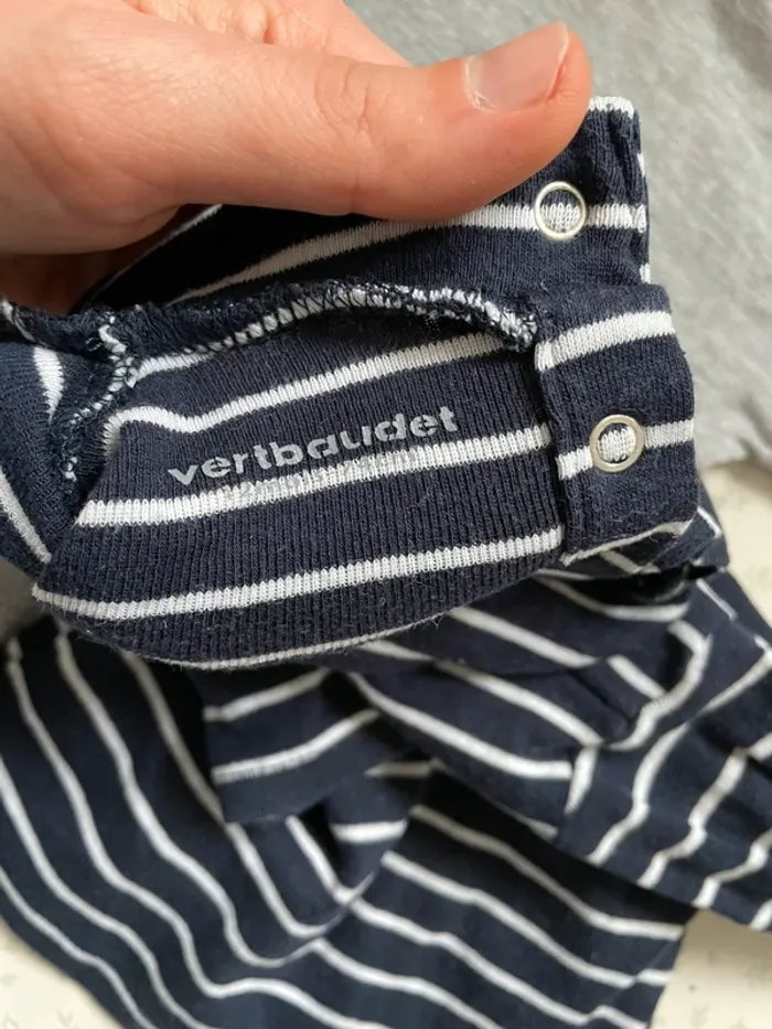 Lot 2 sous pull Vertbaudet 12 mois - photo numéro 3