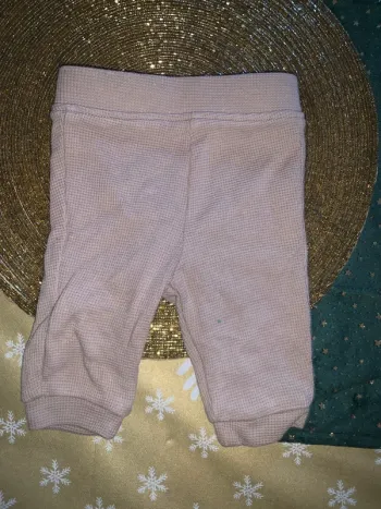 Jogging coton 1 mois beige kiabi