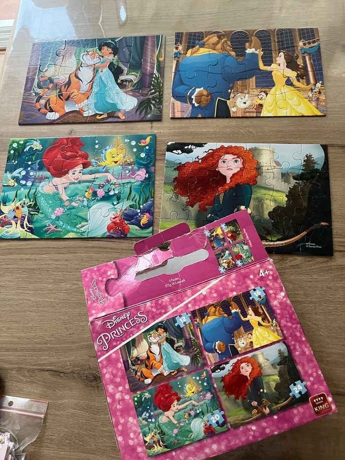 Puzzles princesses Disney - photo numéro 2