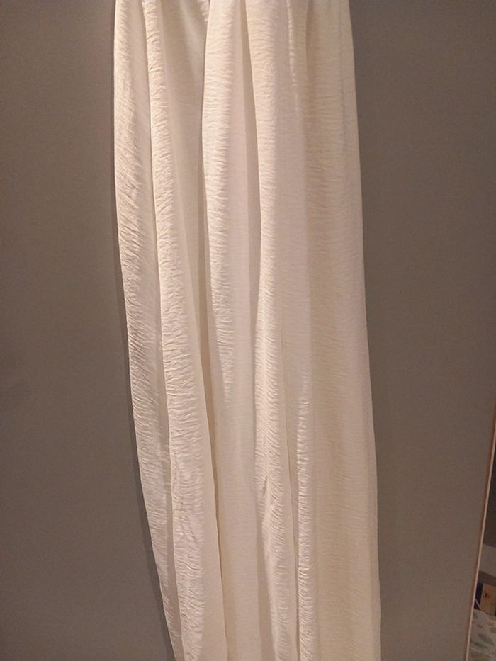 Robe fluide été S crème - photo numéro 3