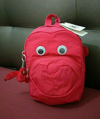 Sac à dos "kipling" Faster (true pink).