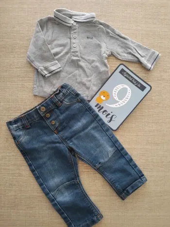 Ensemble 9 mois / 71 cm